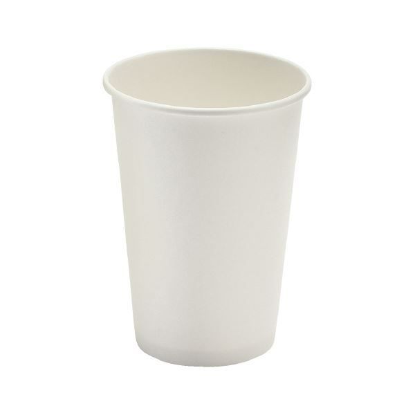 miyacoオリジナル厚紙 耐熱紙コップ8オンス 280ml（ホワイト）業務用 1000個 ホットドリンク用