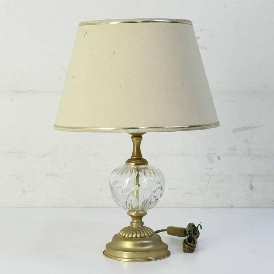 スペイン製 bejorama テーブルランプ カットガラス装飾 アンティーク調 M12516 235v12