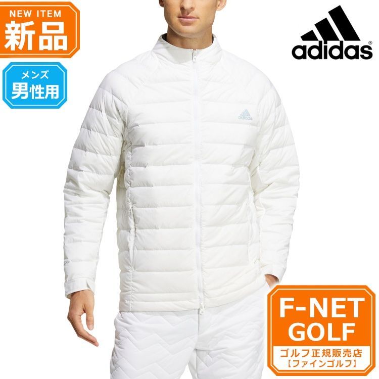 ホワイト】秋 冬 adidas アディダス ゴルフウェア BU620 軽量