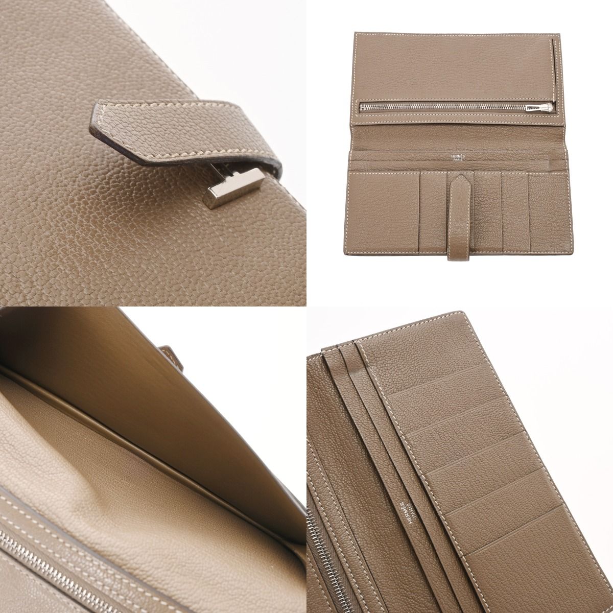 エルメス ベアンスフレ エトゥープ U刻印(2022年頃) レディース