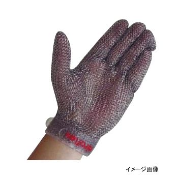 【新品】メッシュ手袋シリコンベルト付 右手用 S ニロフレックス