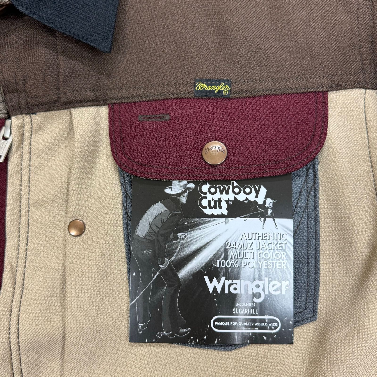 定価71500円 新品 SUGARHILL × WRANGLER 24SS MULTI COLOR 24MJZ 