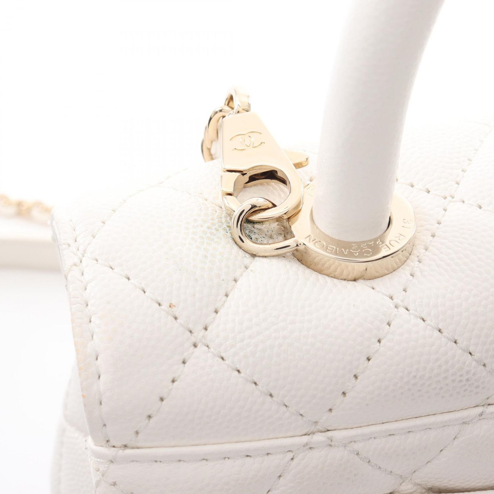 シャネル CHANEL ハンドバッグ ココハンドル フラップ マトラッセ