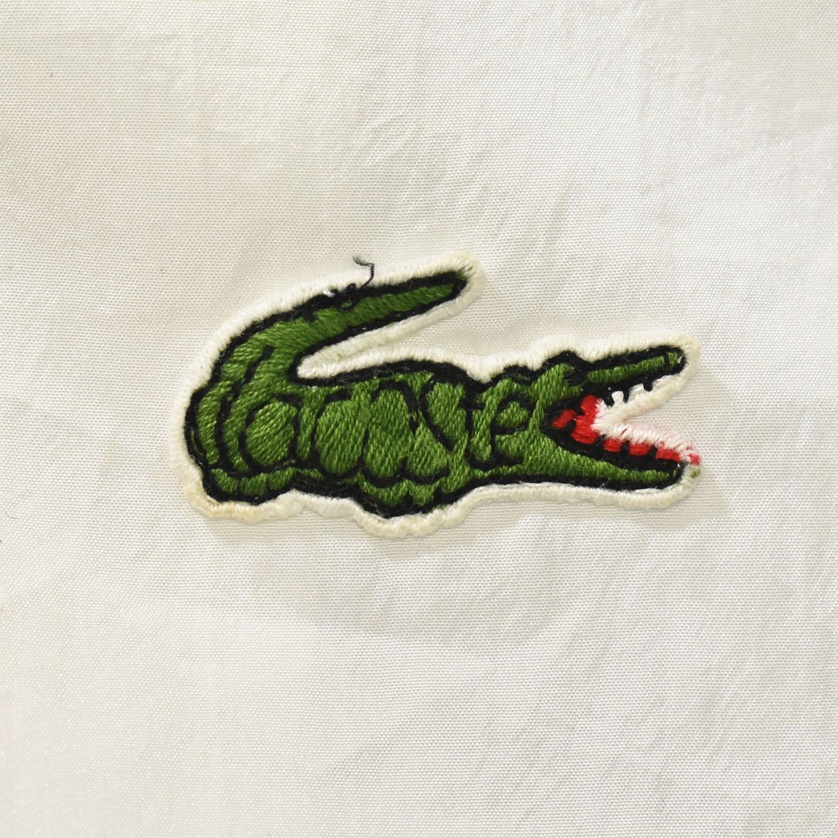 希少】 80s90sヴィンテージ ラコステ LACOSTE 文字ワニ バックプリント 