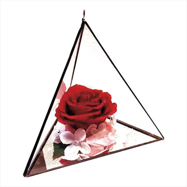 プリザーブドフラワー・ ステンドグラスケース 景品 販促品 粗品 プレゼント 記念品 来場記念 ギフト 内祝い