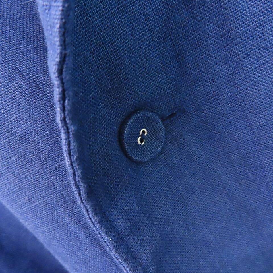 フォグリネンワーク★リネン100%★長袖★ノーカラー★ロングジャケットコート★紺 2025年最新】fog linen work レディース ロングコートの人気