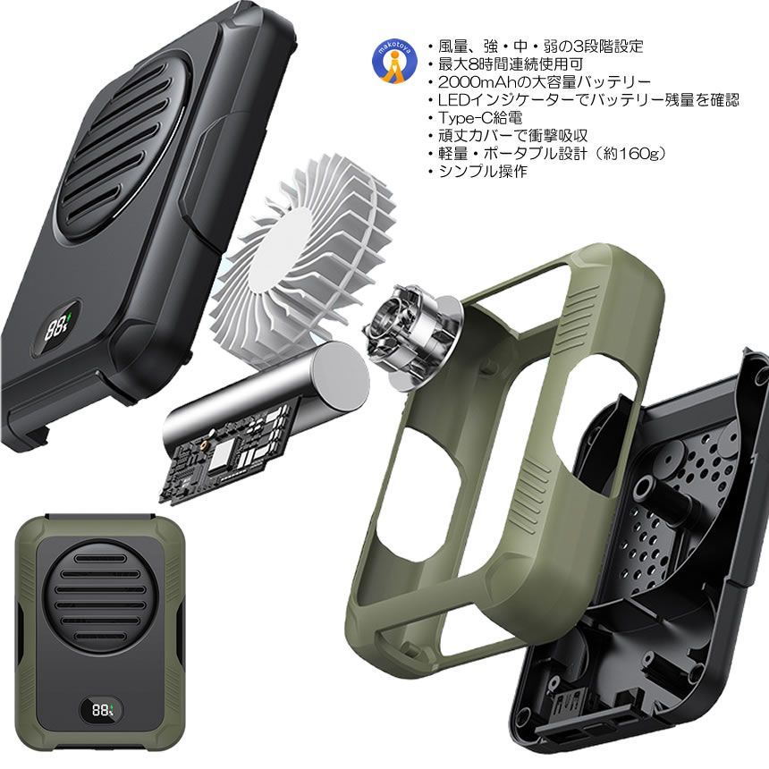 風量3段階 調節