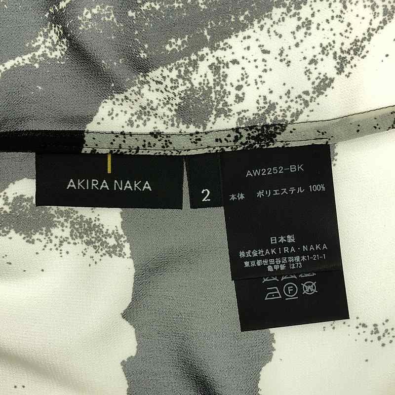 美品】 AKIRANAKA / アキラナカ | Diantha TP PO 総柄プリントシアー  