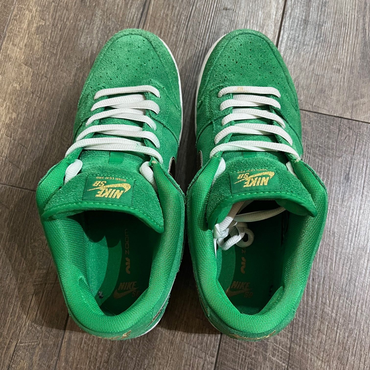 国内正規 Nike SB Dunk Low St. Patrick's Day BQ6817-303 セント ...