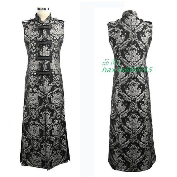 二重ボタン ロング丈