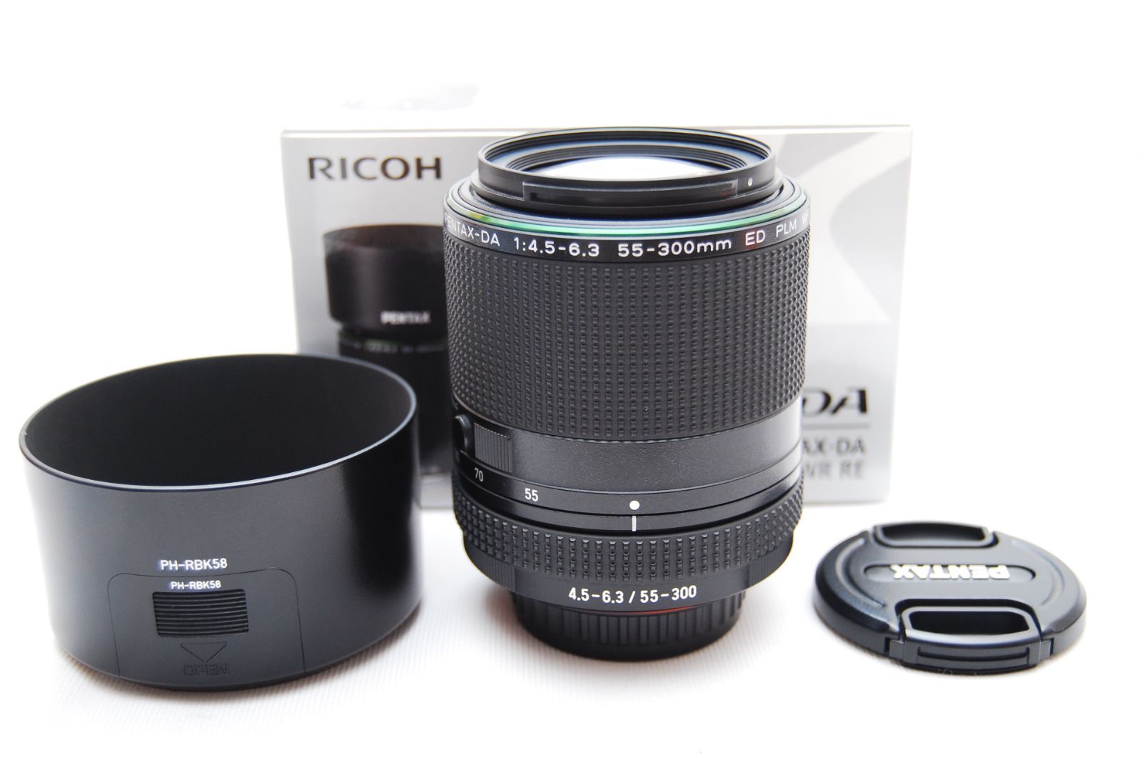 PENTAX-DA 55-300mmF4.5-6.3ED 【メルカリ便】 ☆極上美品 HD PENTAX-DA 55-300mmF4.5-6.3ED PLM WR RE