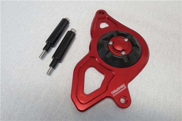 ヤマハ NMAX 155 150 125 2015-2019 エンジンガード 赤（代引き不可）