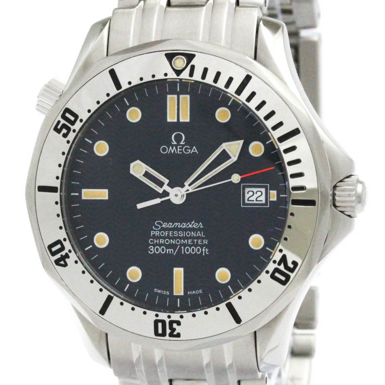 オメガ OMEGA シーマスター プロフェッショナル 300M ステンレススチール 自動巻き メンズ 時計 2532.80 外装仕上げ済み