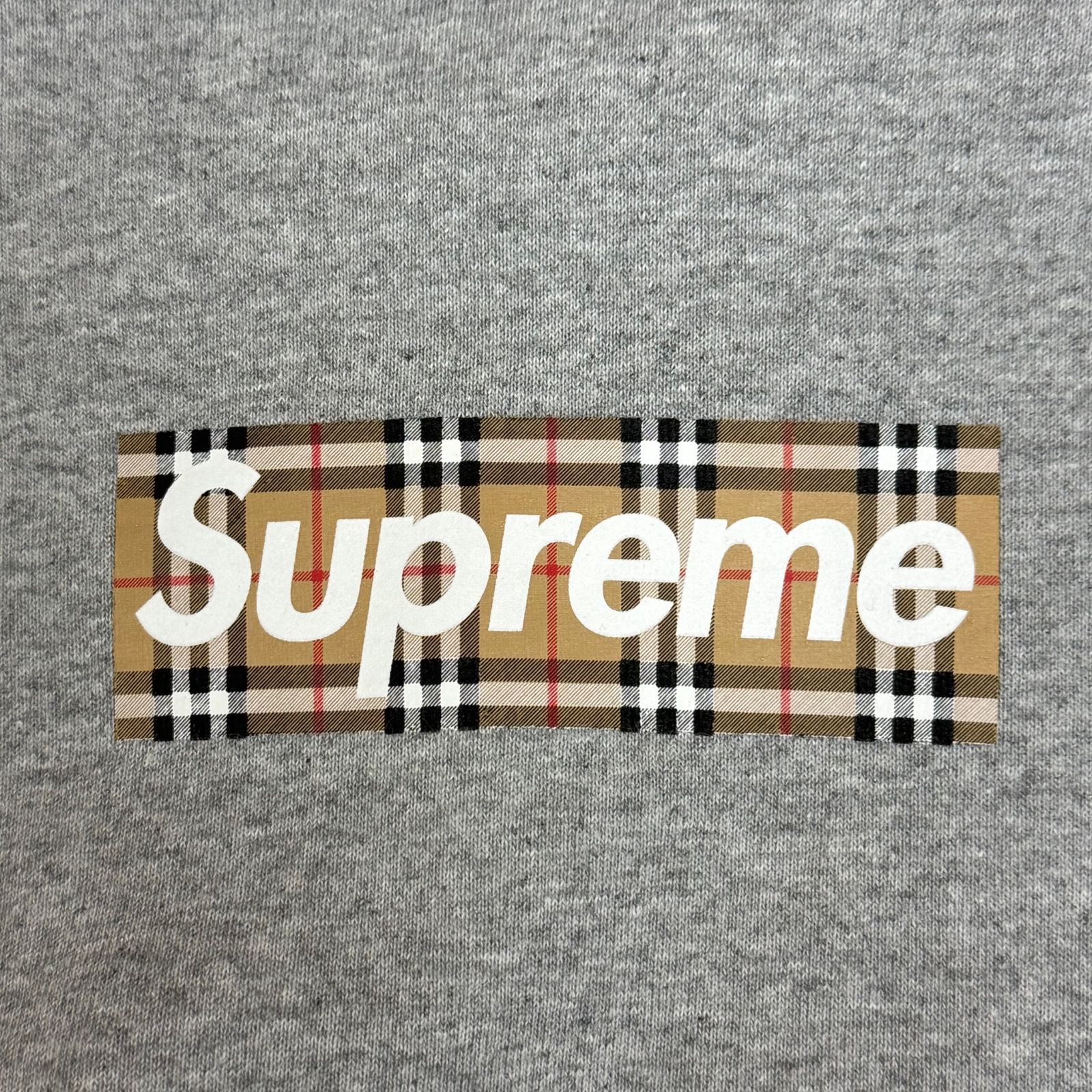 国内正規 Supreme × Burberry 22SS Box Logo Hooded Sweatshirt コラボ 