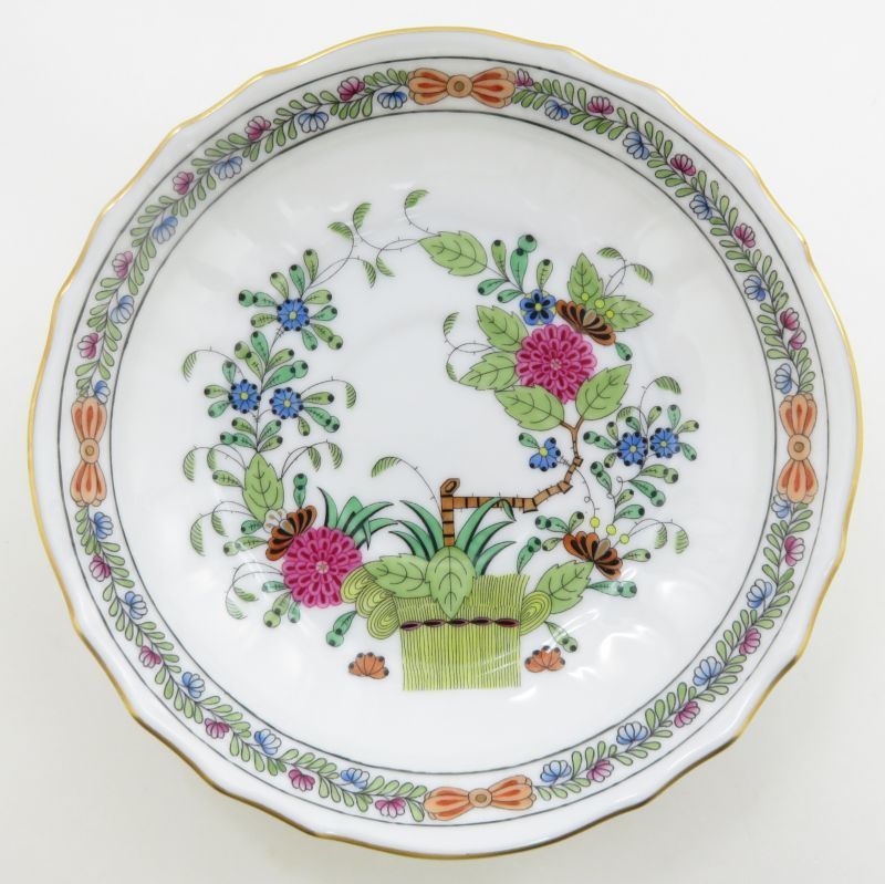 ヘレンド カップ＆ソーサー□インドの華 マルチカラー C&S 洋食器 1客