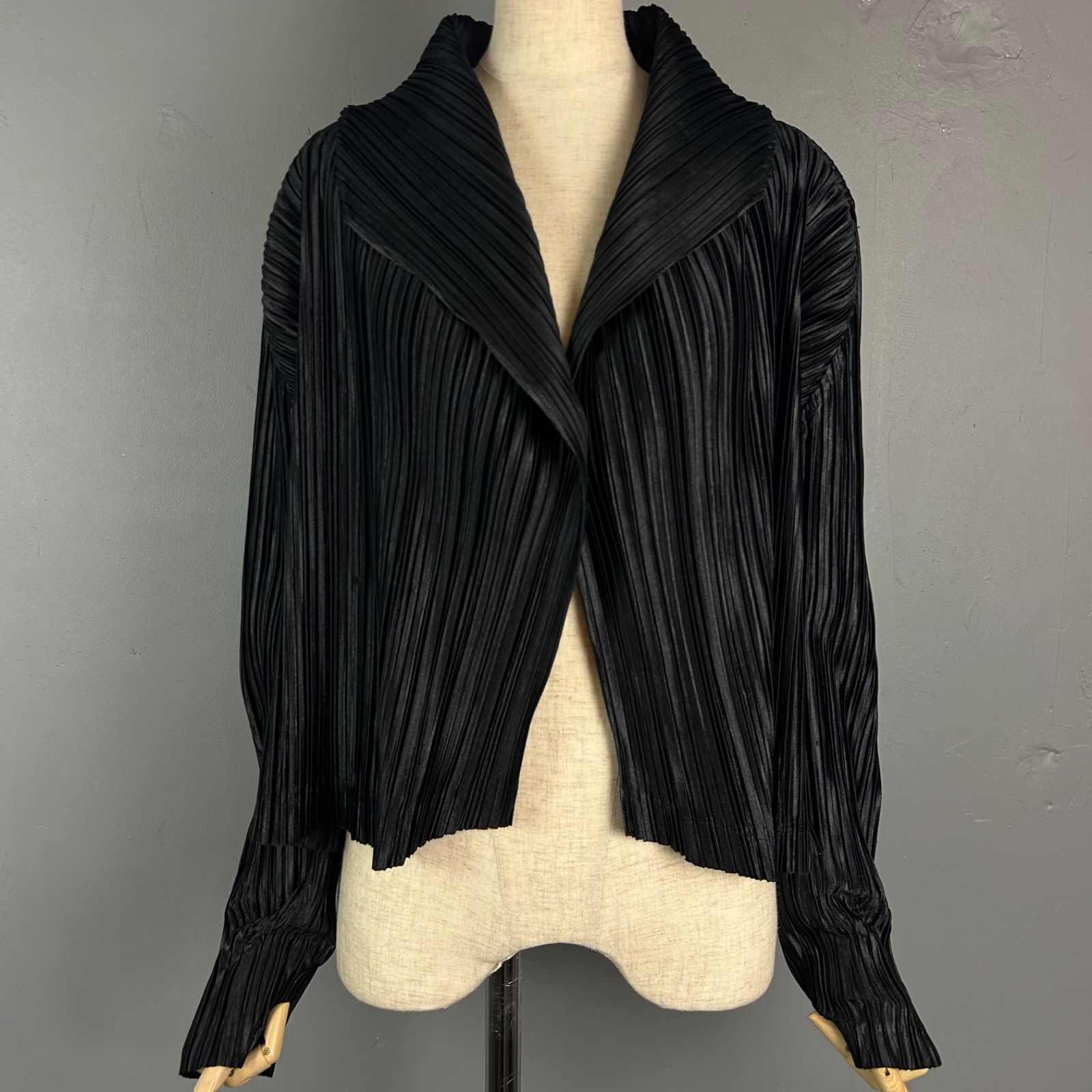 プリーツプリーズ イッセイミヤケ プリーツカーディガン 長袖 4