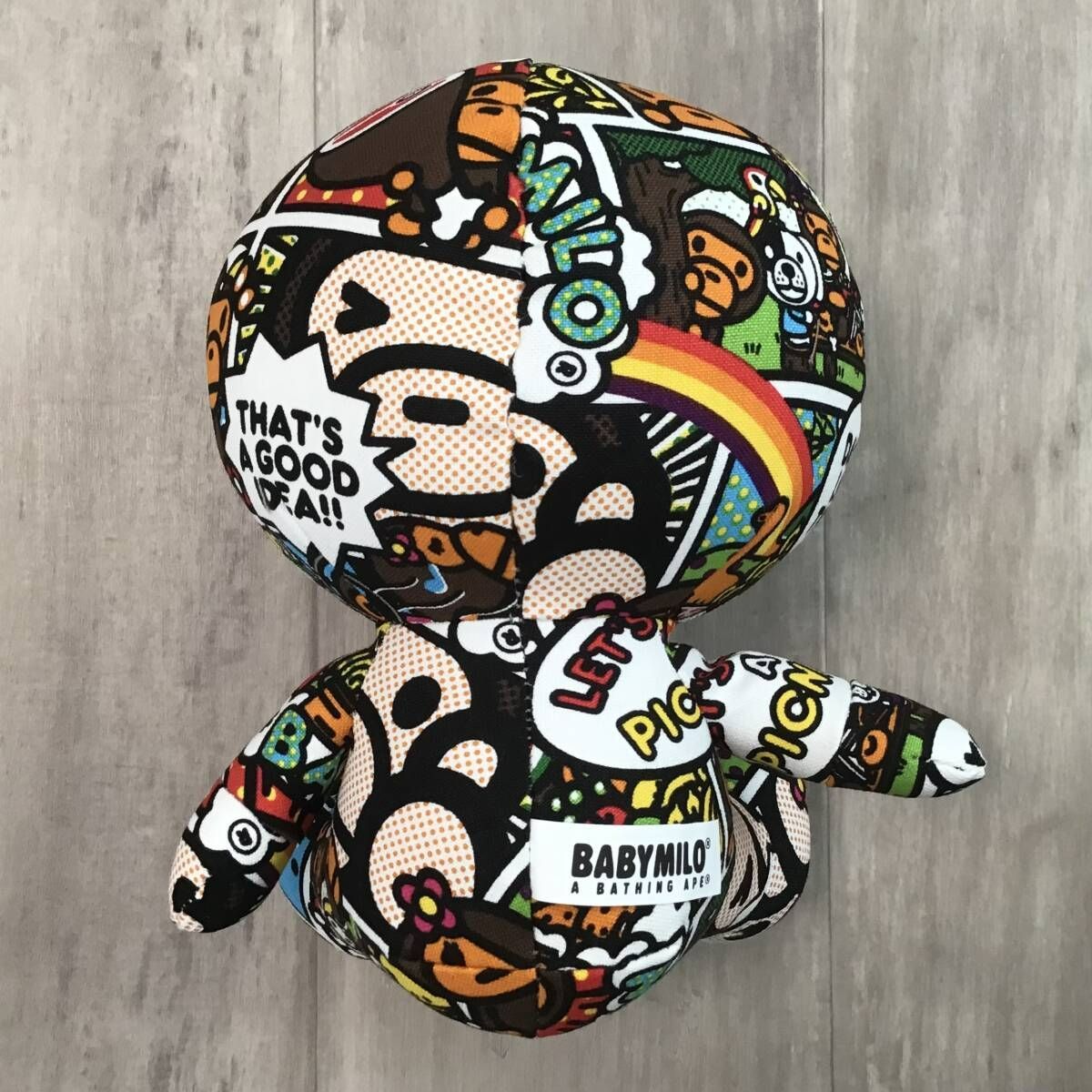 マイロ 特大 ぬいぐるみ サンリオ a bathing ape bape baby milo