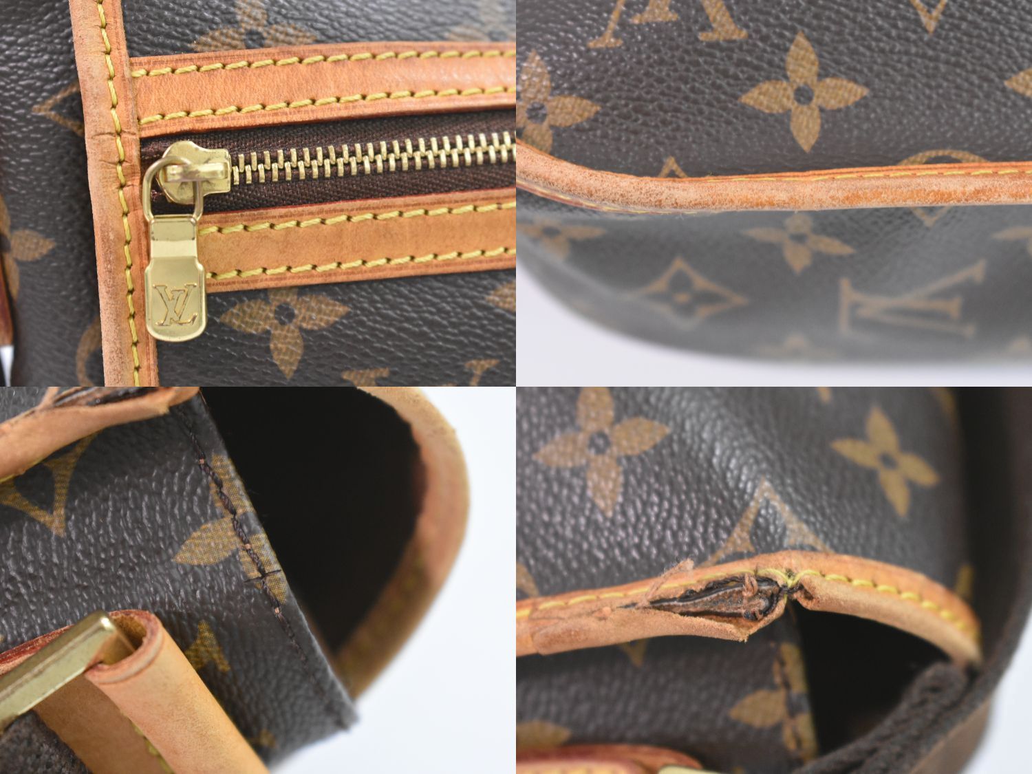 本物 ルイヴィトン LOUIS VUITTON LV メッセンジャー ボスフォール PM モノグラム ショルダーバッグ ポシェット ブラウン  M40106 ビトン バッグ ジェンダーレス ジェンダーフリー 中古 【フォロー割】