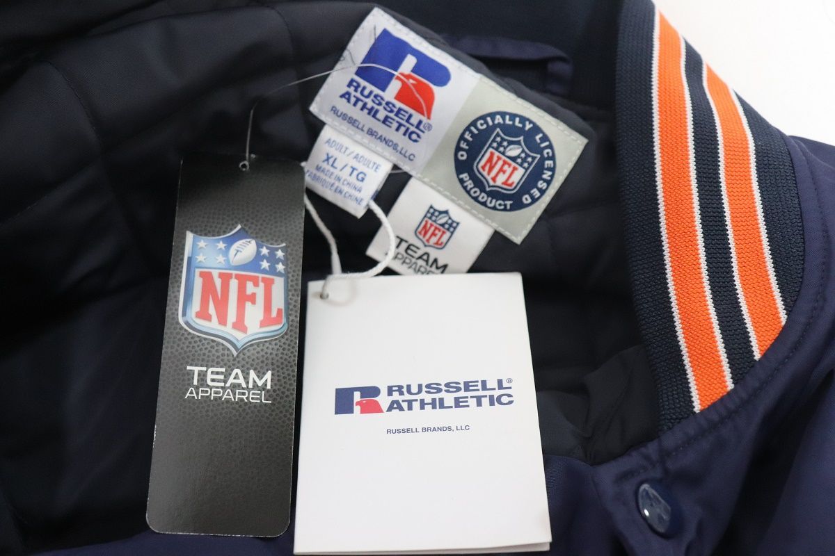 Russell Athletic×Chicago Bears新品メンズスタジャンXL NFL - メルカリ