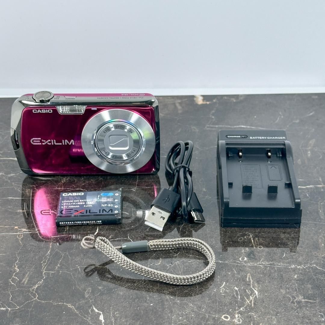 CASIO EXILIM EX-Z1 パープル カシオ エクシリム コンパクトデジカメ