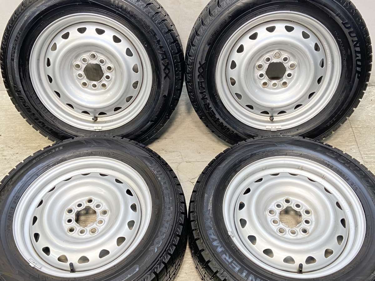 195/65R15  nダンロップ ウィンターマックス WM02 n　 AP n15x6.0  100/114.3-5穴 n中古タイヤ スタッドレスタイヤ ホイールセット 4本セットn w15241109008
