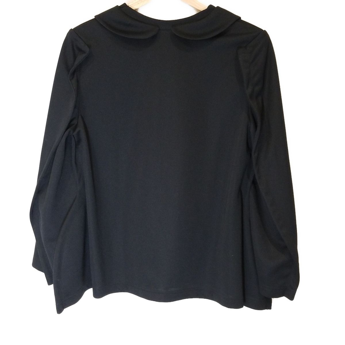 COMMEdesGARCONS COMMEdesGARCONS コムデギャルソンコムデギャルソン 長袖カットソー サイズS レディース - RJ-T015 黒 クルーネック