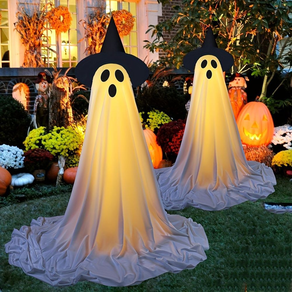 Large Light Up Ghost Halloween outlet Decor