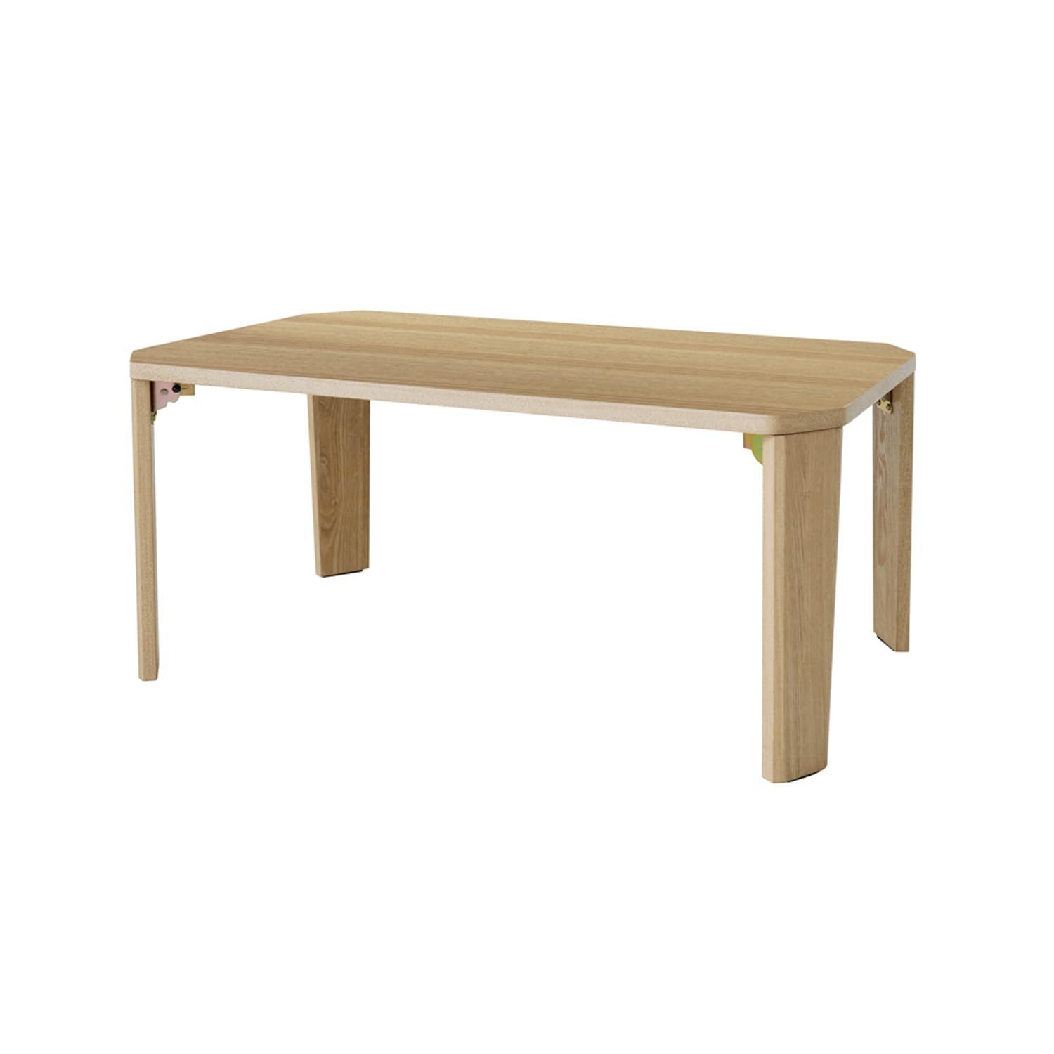在庫処分 GRAND-75 グランテーブル 完成商品 突板 ちゃぶ台 机 ブラウン 幅75cm×奥行50cm 折りたたみ ローテーブル 永井興産