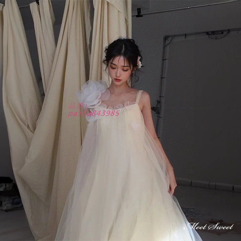 ロングドレス スレンダーライン