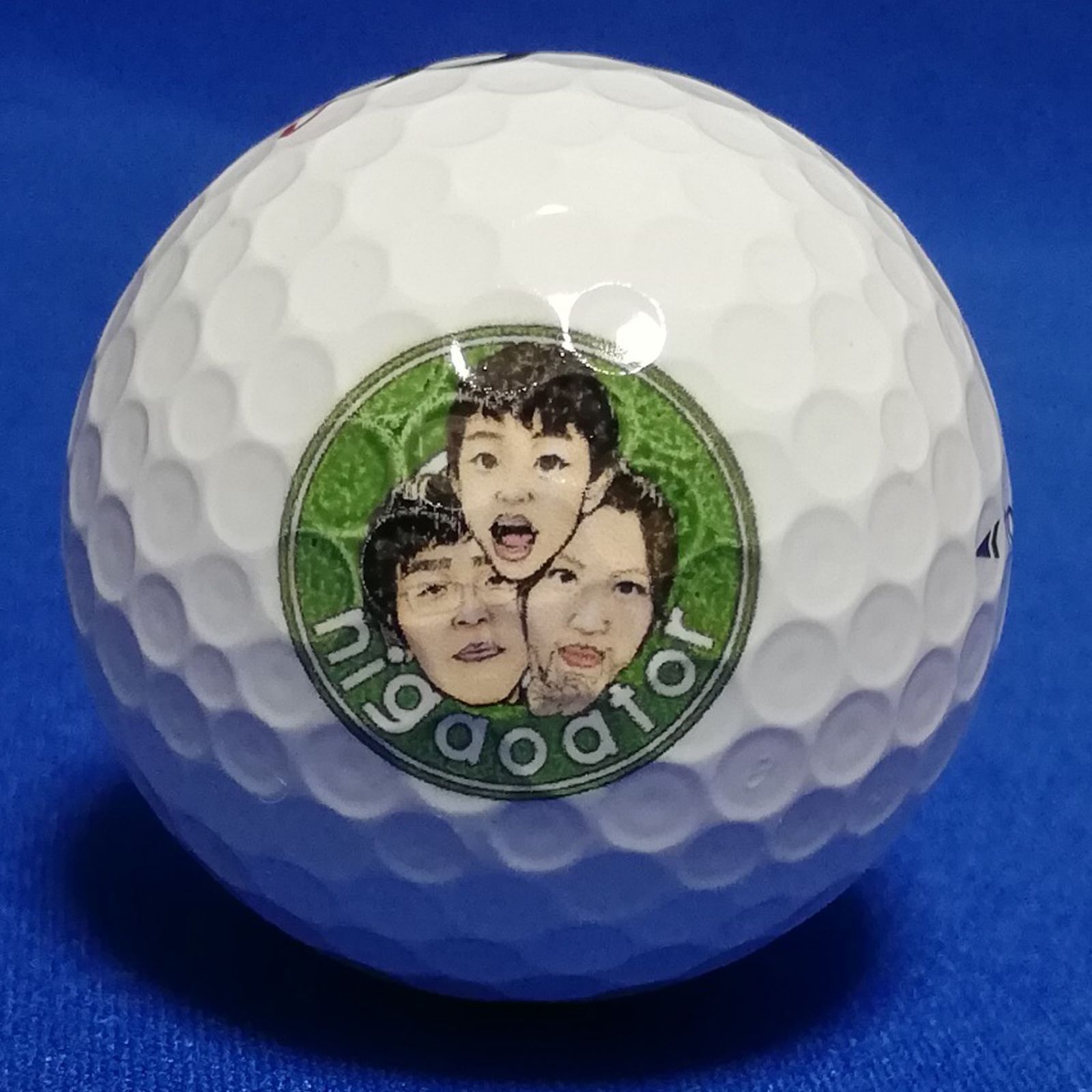 GODZILLA POPEYE ゴルフボール 似顔絵ゴルフボール 3個 - メルカリ