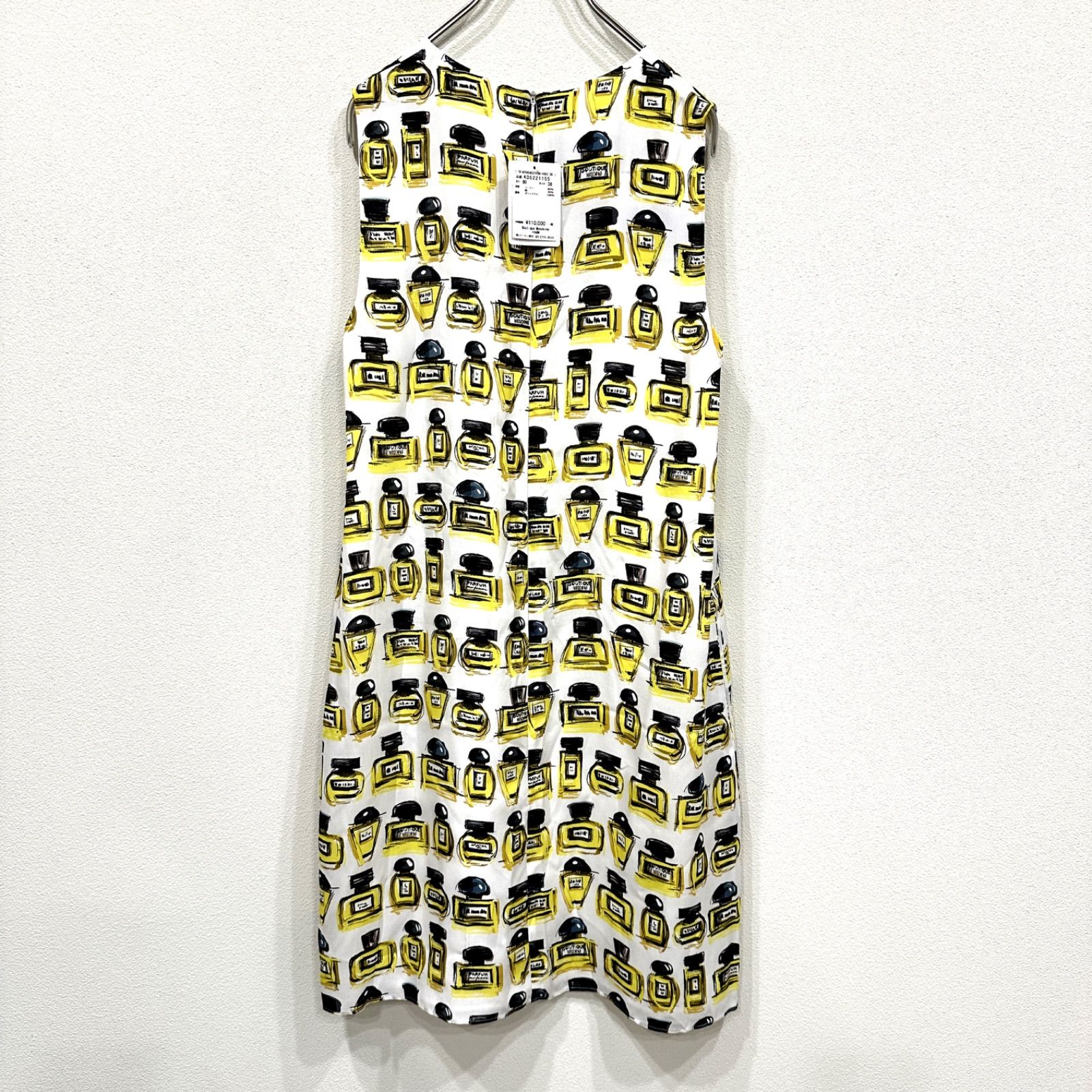 Moschinoモスキーノ新品 シルク100%ワンピース イタリア製 サイズ40 Moschinoモスキーノ新品 シルク100%ワンピース イタリア製