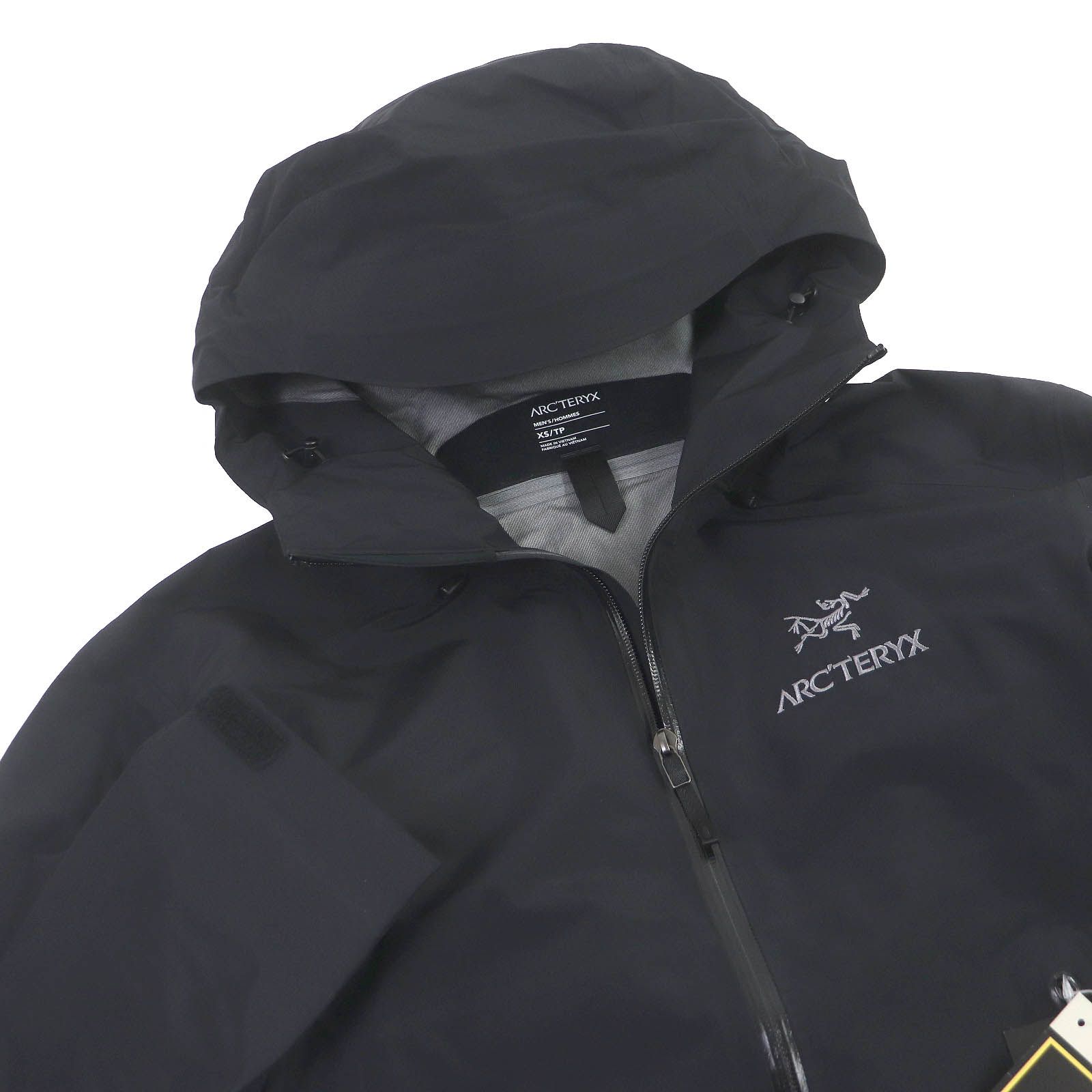 美品✨ ARC'TERYX GORE-TEXナイロンジャケット ブラック XS
