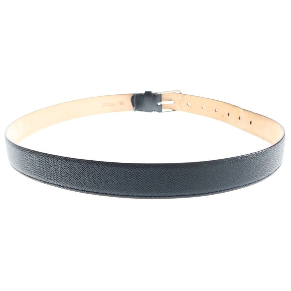 Maison Martin Margiela メゾンマルタンマルジェラ メタルバックル レザーベルト ブラック