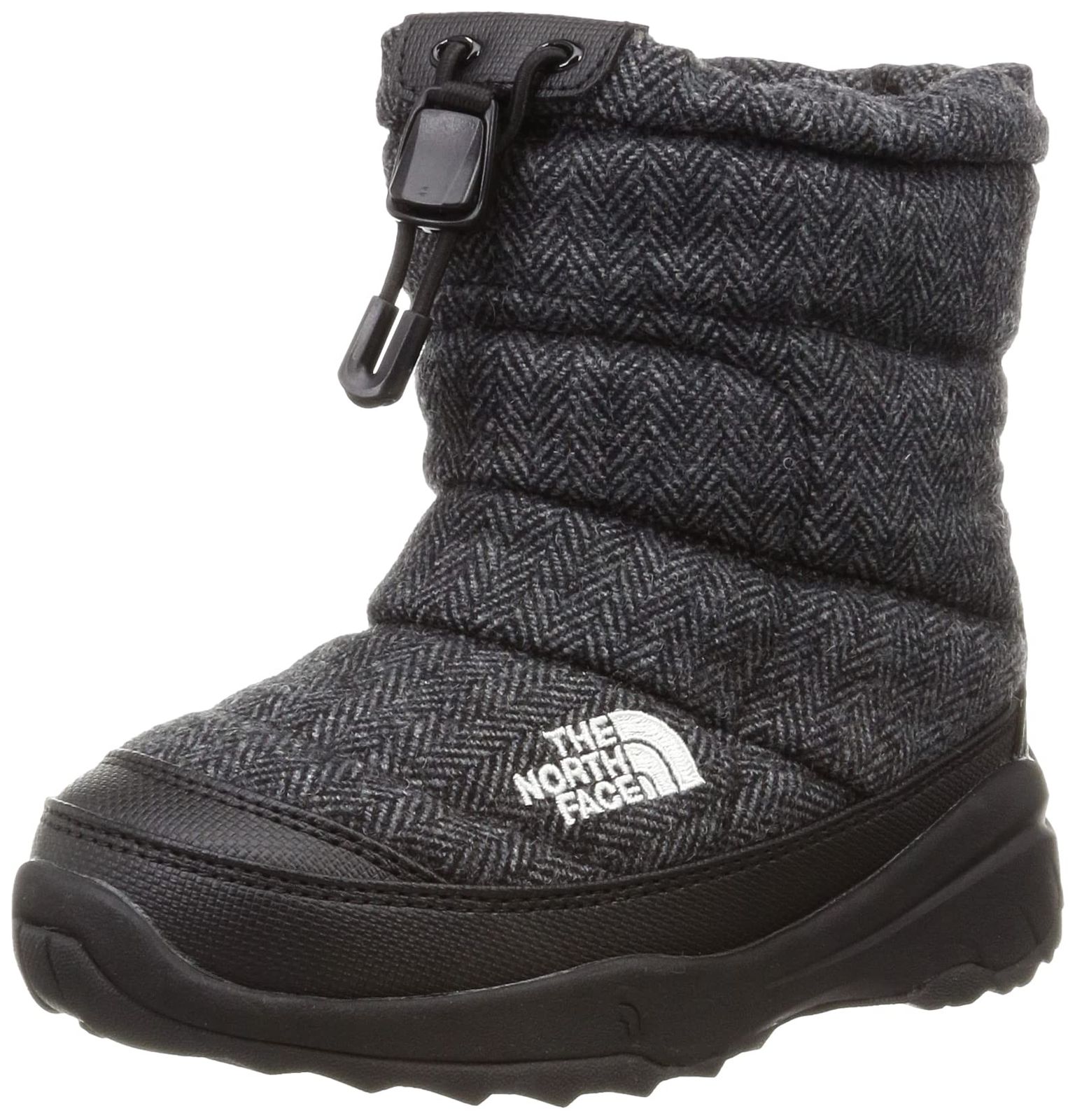 ザノースフェイス K Nuptse Bootie WP NFJ52287 ウールブラック|TNFブラック 19.0 cm ウールブラック|TNFブラック 19.0 cm