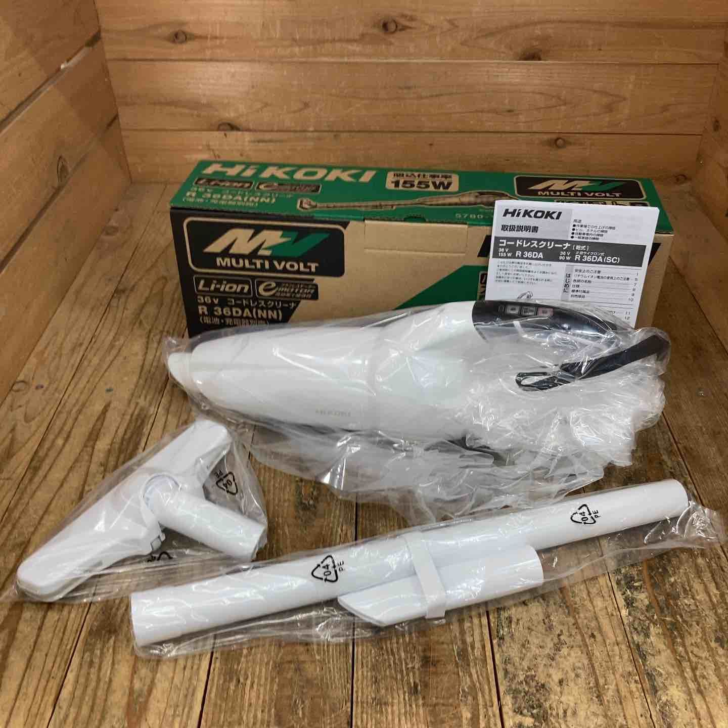 ☆ハイコーキ(HIKOKI ※旧:日立工機) コードレスクリーナー R36DA(NN 