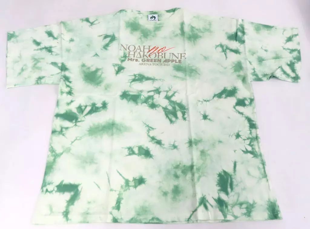 第一ネット APPLE GREEN Mrs. 中古】Tシャツ タイダイTシャツ XL グリーン ミュージシャン