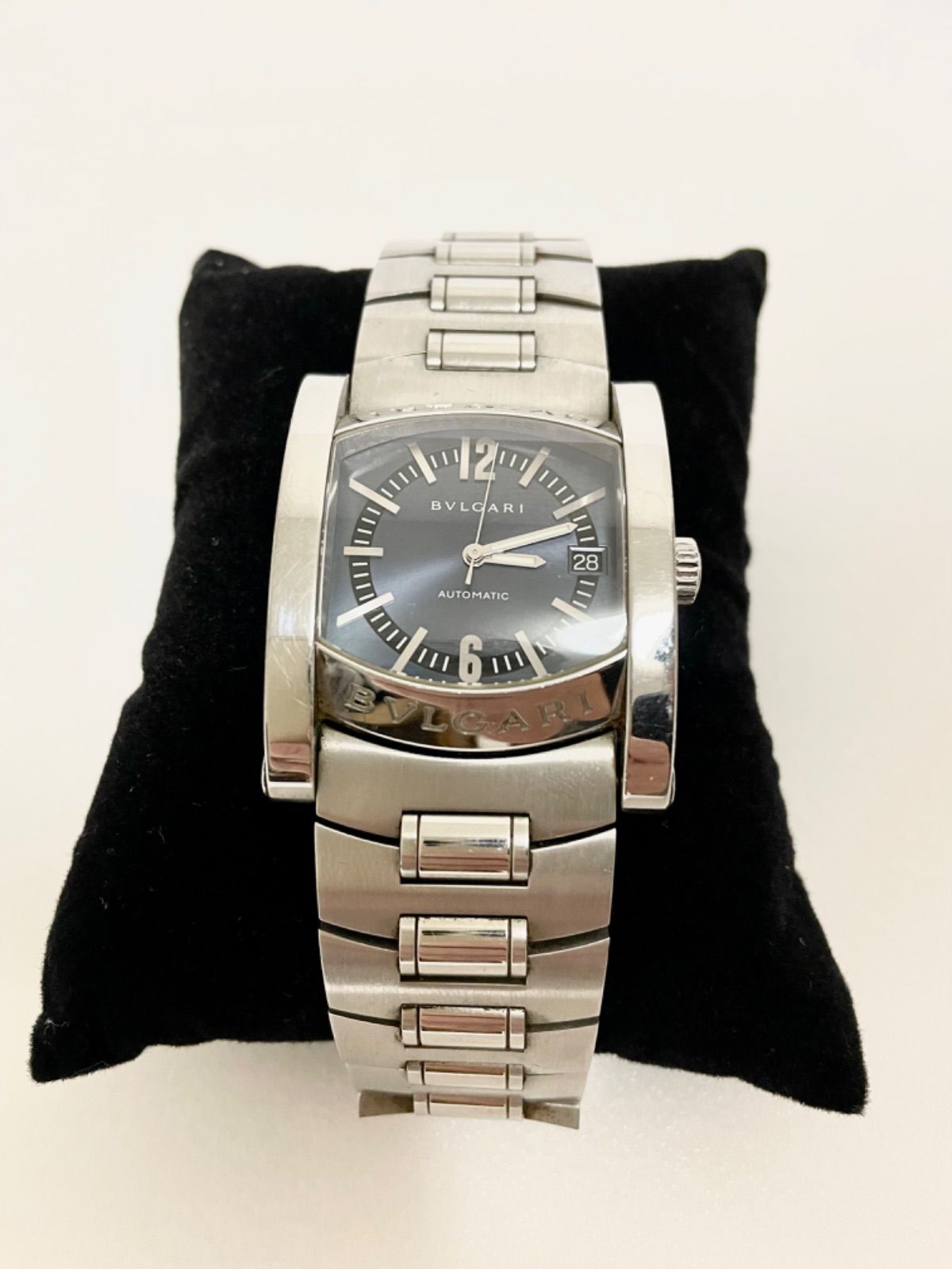 BVLGARI ブルガリ アショーマ オートマチック AA44S ネイビー