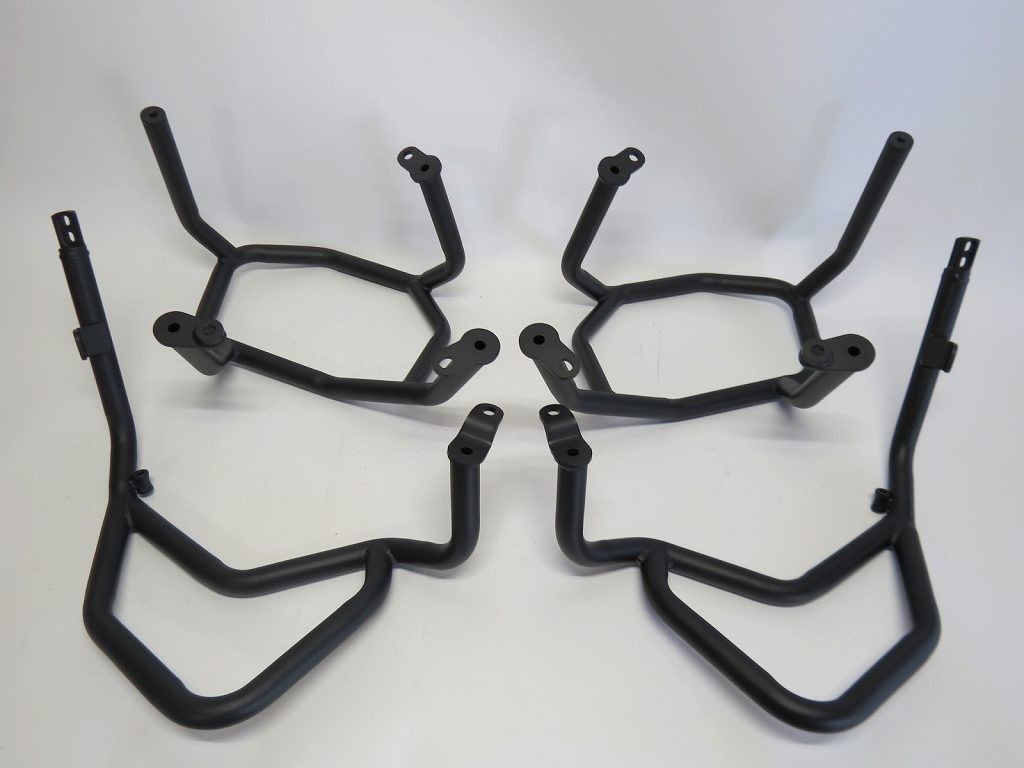 BMW用 R1300GS R 1300GS 2025 以降 ステンレス エンジンガード クラッシュバー プロテクター 下部-上部 黒