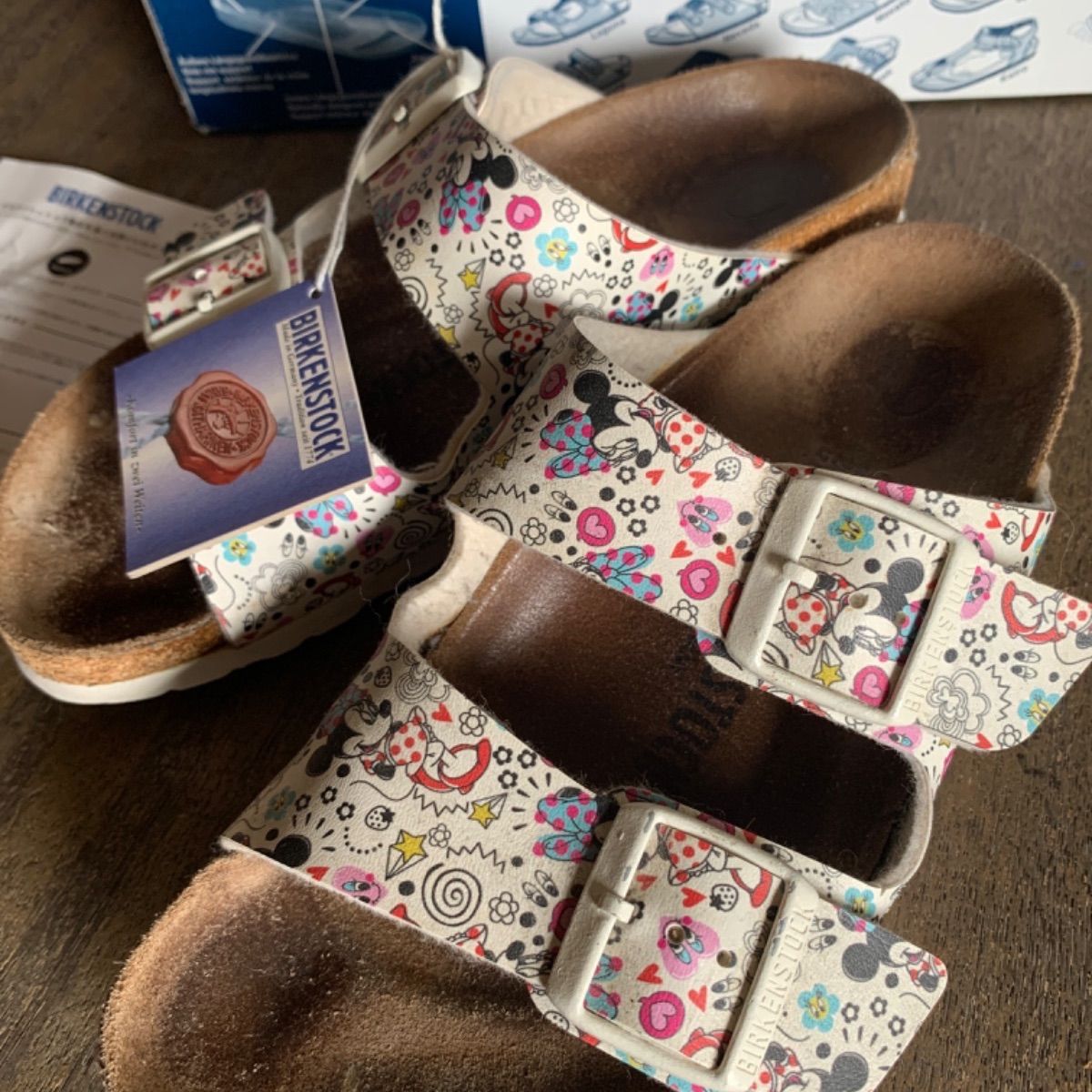 BIRKENSTOCK ミニーチャン仕様 24.5 - サンダル