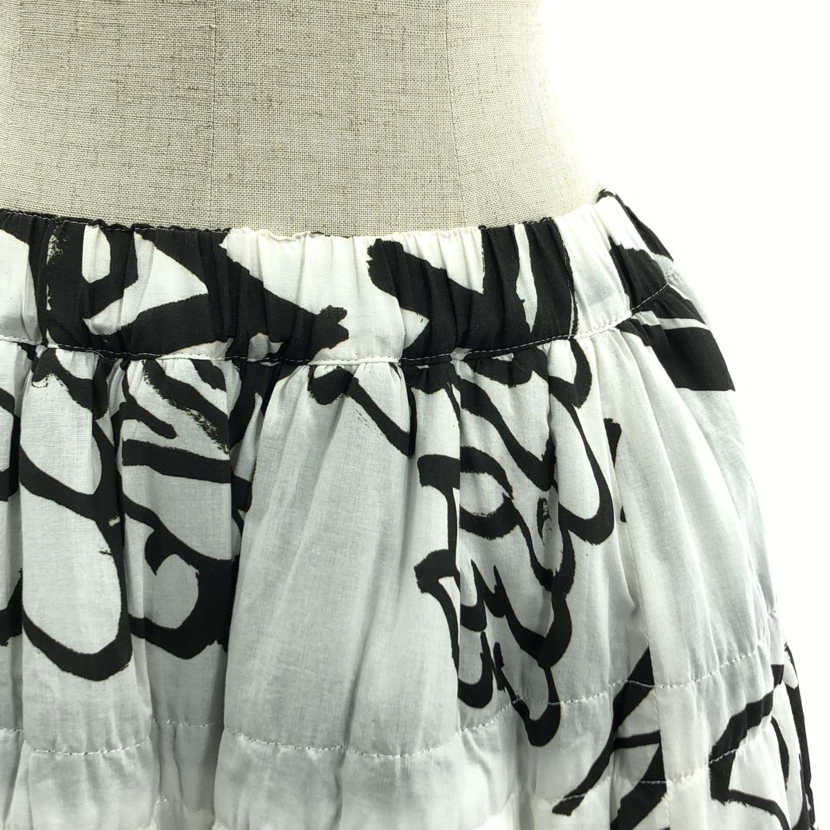 美品】 COMME des GARCONS / コムデギャルソン | 2021AW | 総柄 フリル  