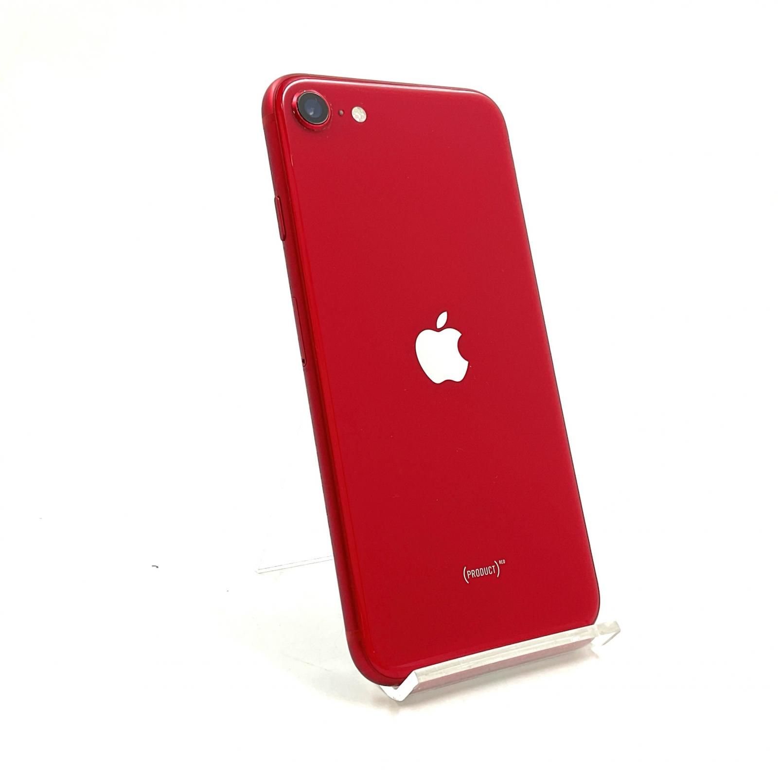 iPhone お買い得品 SE（第2世代） 64GB RED au 白ロム 動作確認済 76% 【