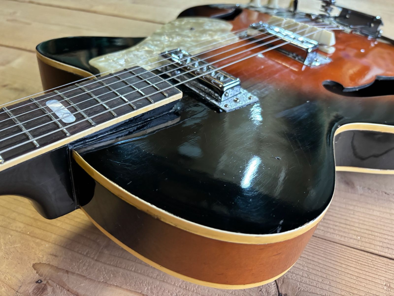 Grace 2 MA Decca フルアコギター Teisco製 - メルカリ