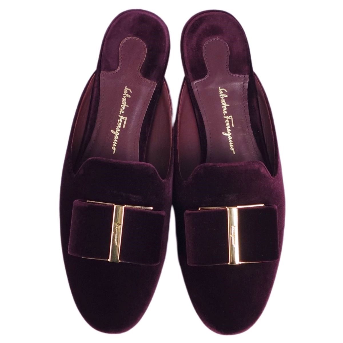美品 サルヴァトーレ フェラガモ Salvatore Ferragamo サンダル 