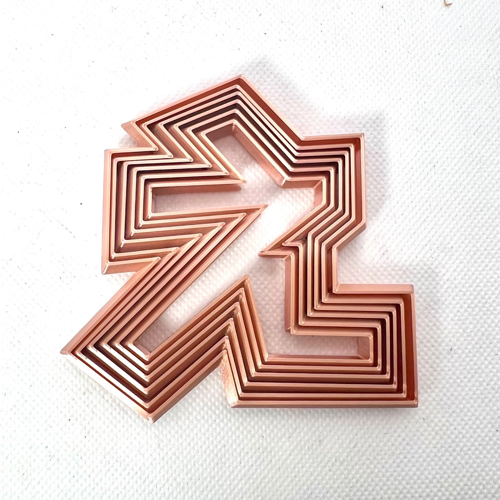 メルカリshops え 型手持ちぶさた解消グッズ フィジェットリング