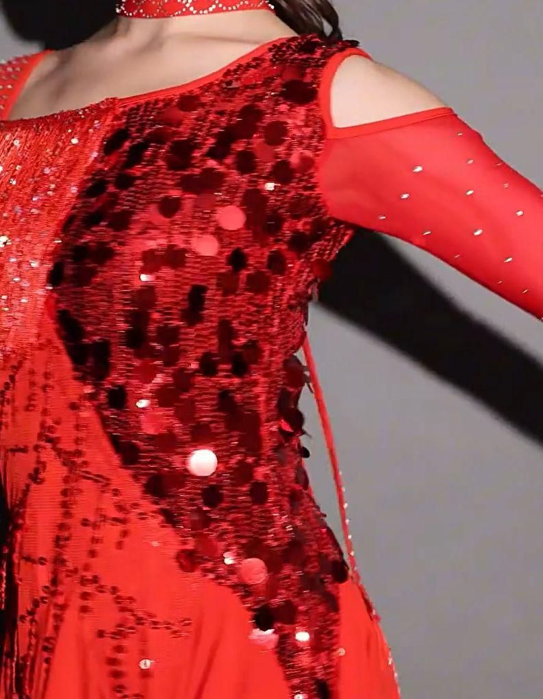 セール 社交ダンスドレス ラテンドレス 競技 デモ用 オーダーメイド 社交ダンスドレス・ラテンドレス・オーダーメイド対応（競技