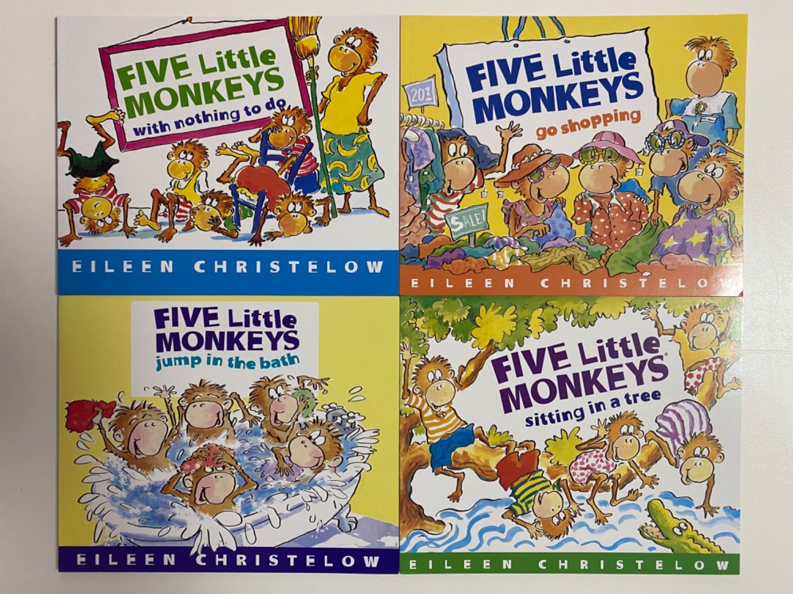 Five little Monkeys 9冊 Maiyapen対応 マイヤペン 多読 英語教材 - メルカリ