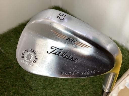 3.中古タイトリストウェッジ VOKEY SPIN MILLED 52°/08° 中古】 タイトリスト VOKEY SPIN MILLED C-C 52°/08° USA