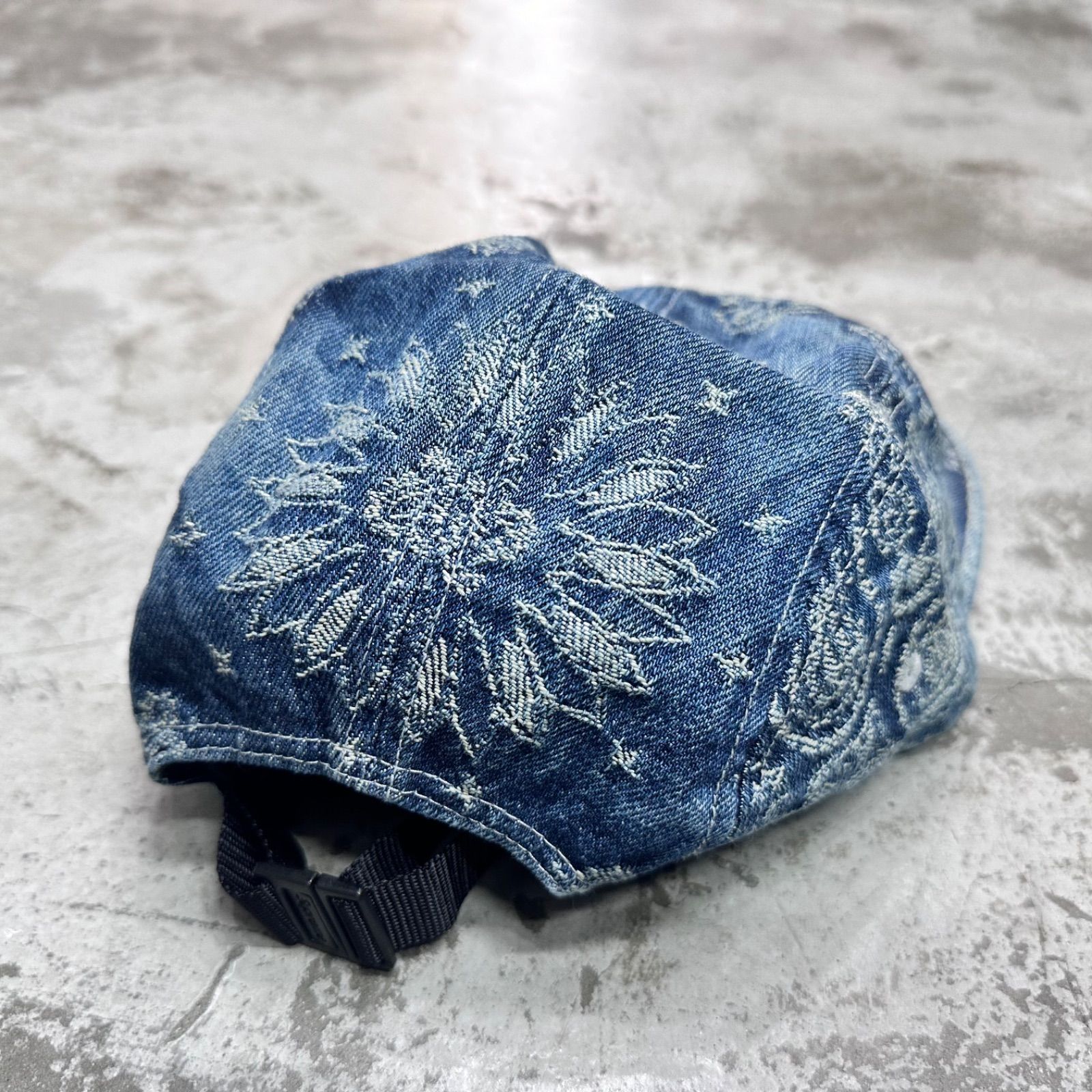 未使用品 国内正規 Supreme 25SS Bandana Jacquard Denim Camp