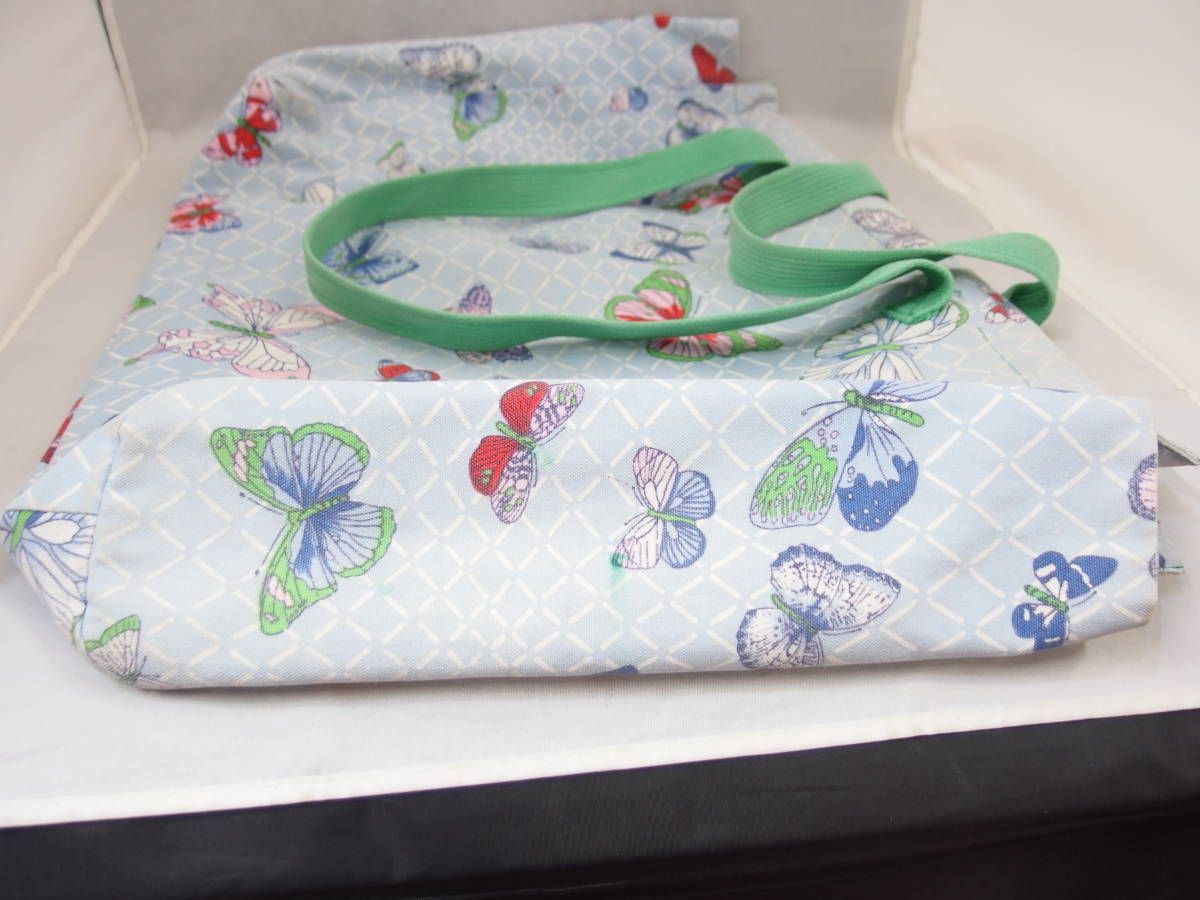 HERMES エルメス バタフライ ライトブルー トートバッグ - メルカリ 