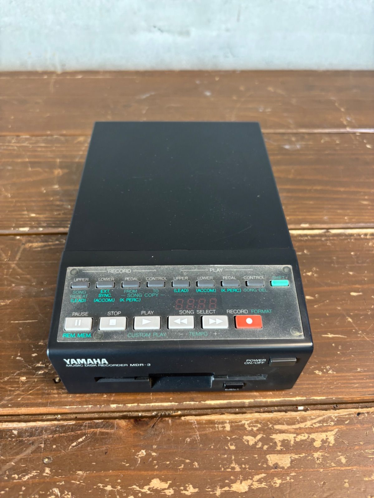 YAMAHA 音楽ディスクレコーダー MDR-3 YAMAHA ミュージックディスクレコーダー MDR-3 【ジャンク品
